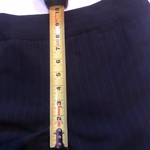 rafaella, Black with Grey pinstripe, dressy, straight leg pants, Sz: 8, NWT - Picture 11 of 12